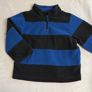 Place - LIKE NEW - Blue and Black Athletic fleece Pullover